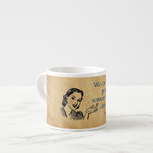 Tasse Expresso SlipperyJoe's Princess clap marchant drôle les ann