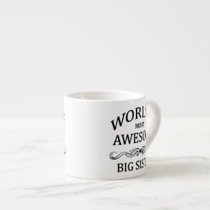 Tasse Expresso Soeur la plus impressionnante du monde la grande