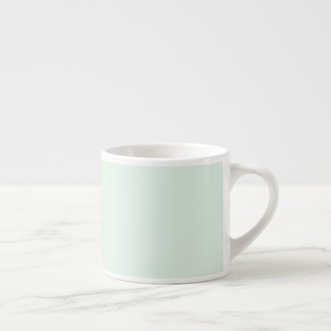 Tasse Expresso Solid Pale Mint Green Espresso Cup (Droite)