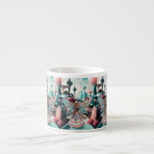 Tasse Expresso Son Monde De Merveilleuse Magique