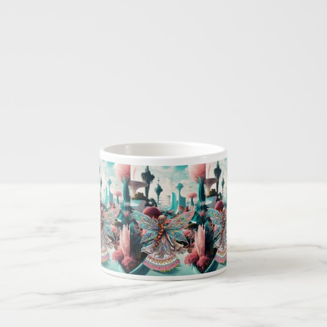 Tasse Expresso Son Monde De Merveilleuse Magique (Devant)