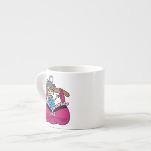Tasse Expresso Soutiens-gorge et humour de rides