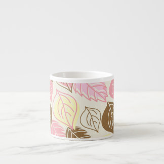 Tasse Expresso Splendor d'automne : Motif sans feuille
