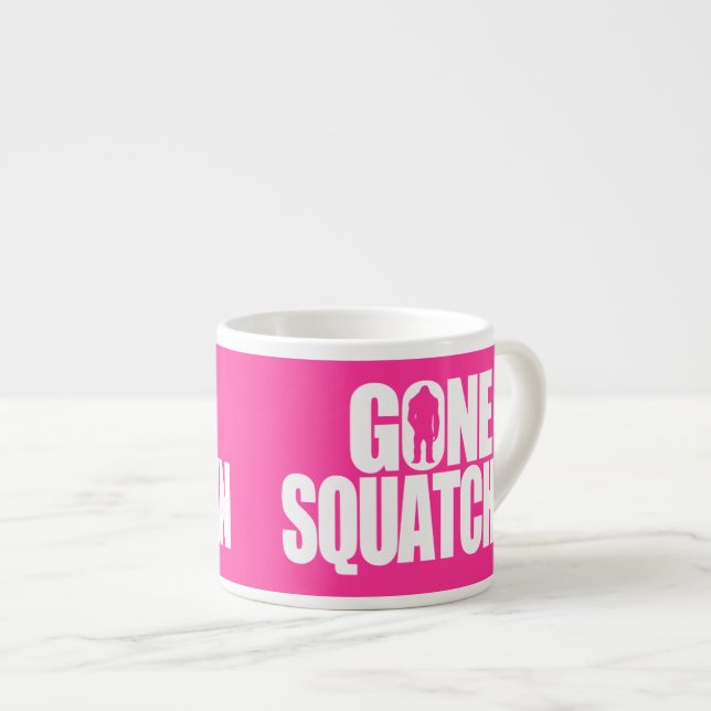 Tasse Expresso Squatchin allé (Devant droit)