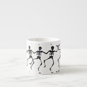 Tasse Expresso Squelettes Halloween Thunder_Cove de danse
