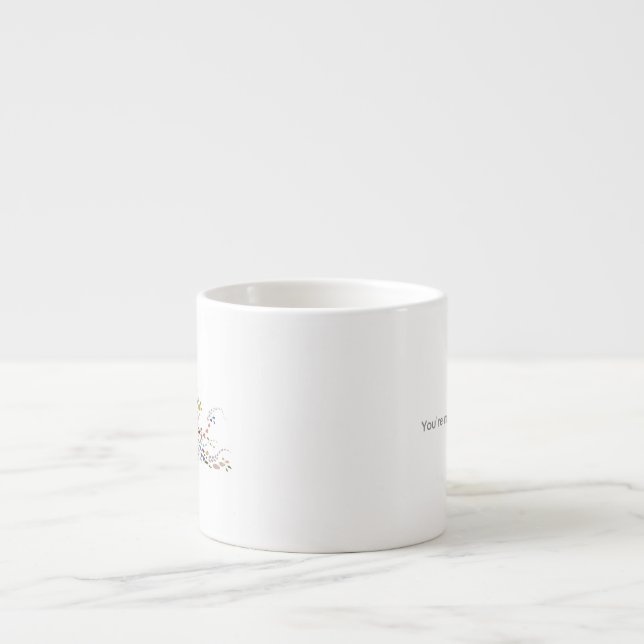Tasse Expresso Stratadino + vous êtes mon prince (Devant)