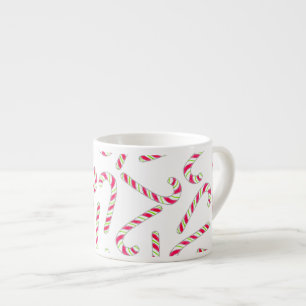 Tasse Expresso Sucre de canne de Noël motif