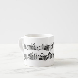 Tasse Expresso Suite de violoncelle de Bach de café express