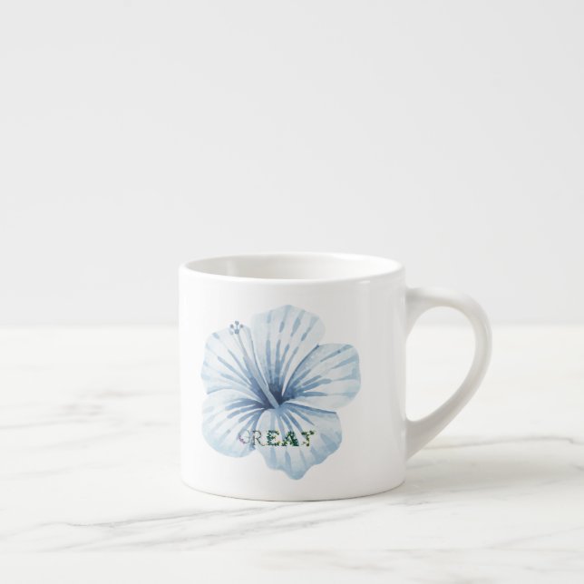 Tasse Expresso Superbe fleur (Droite)