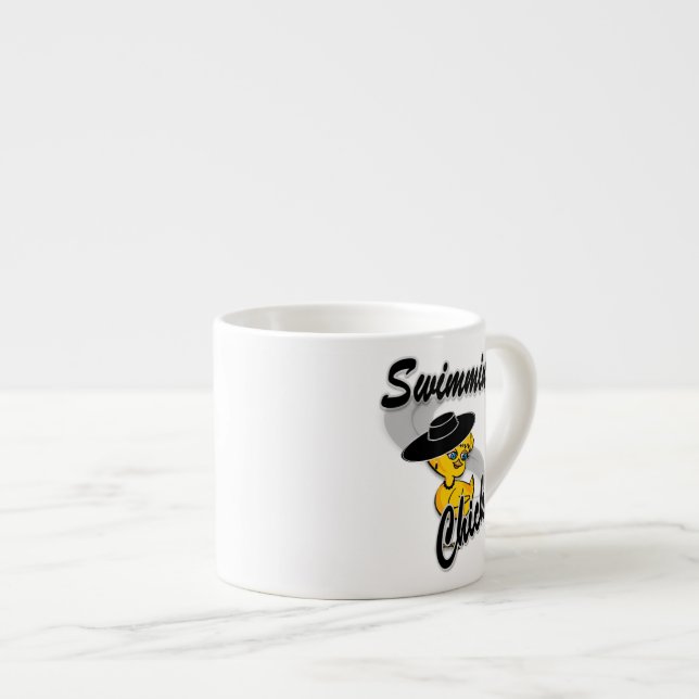 Tasse Expresso Swimming Chick #4 (Devant droit)