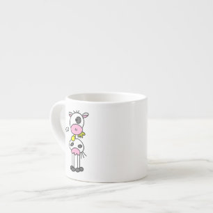Tasse Expresso T-shirts et cadeaux à motif de vache en bâtonnets