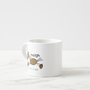 Tasse Expresso T-shirts et cadeaux Cheval en bâtonnets