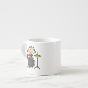 Tasse Expresso T-shirts et Cadeaux Homme Batteur Silhouette Bâton