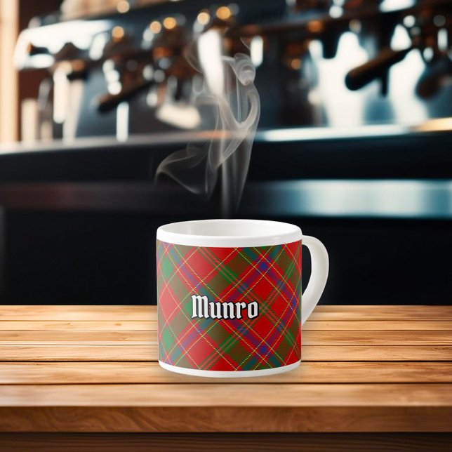 Tasse Expresso Tartan du clan Munro (Créateur téléchargé)