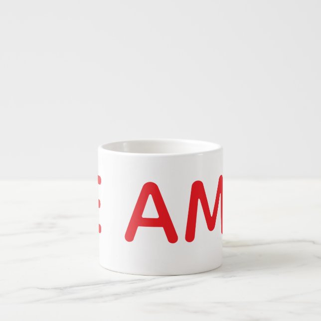 Tasse Expresso Taza TE AMO (Devant)