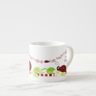 Tasse Expresso Tea-up taille enfant pour les parties de thé, fleu
