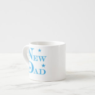 Tasse Expresso Texte Bleu Nouveau Cadeaux Papa