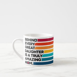 Tasse Expresso Texte d'expression de conception mignonne pour la