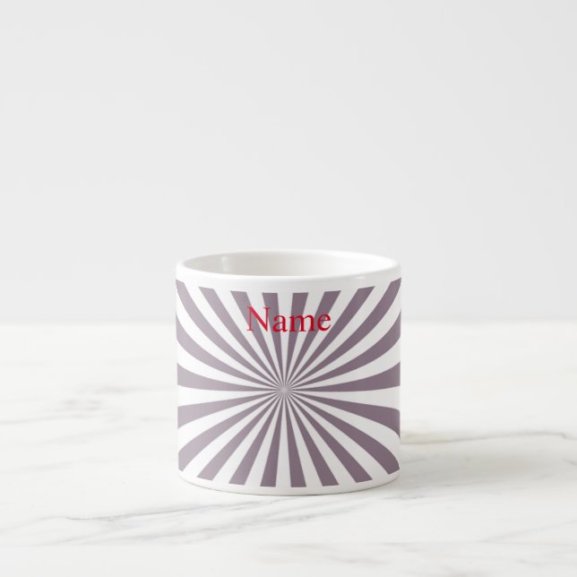 Tasse Expresso Thunder_Cove de Starburst Abstrait (Devant)