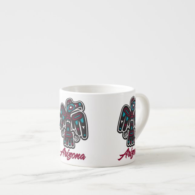 Tasse Expresso Thunderbird Clan Arizona (Devant droit)