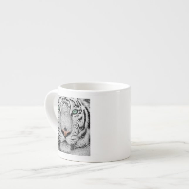 Tasse Expresso Tigre blanc (Devant gauche)