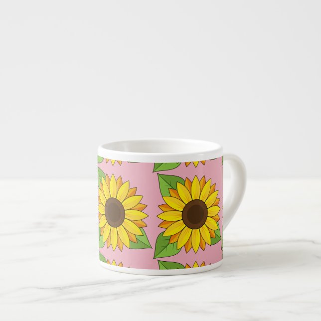 Tasse Expresso Tournesol (Devant droit)