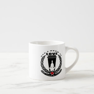TASSE EXPRESSO TOUT CE DONT J'AI BESOIN, C'EST DE L'AMOUR, DU YOG