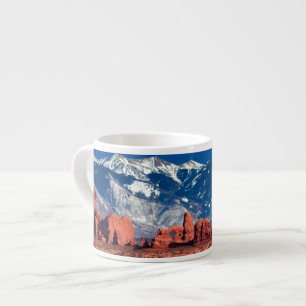 Tasse Expresso Traînée équilibrée de roche
