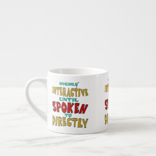 Tasse Expresso Très interactif jusqu'à être directement interpell