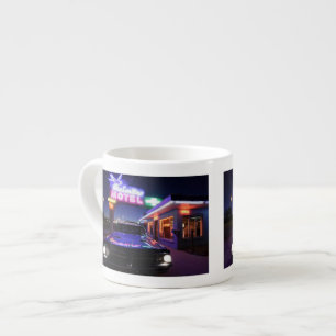 Tasse Expresso Tucumcari, Nouveau Mexique, Etats-Unis. Itinérair
