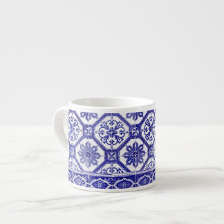 Tasse Expresso Tuiles bleues portugaises traditionnelles