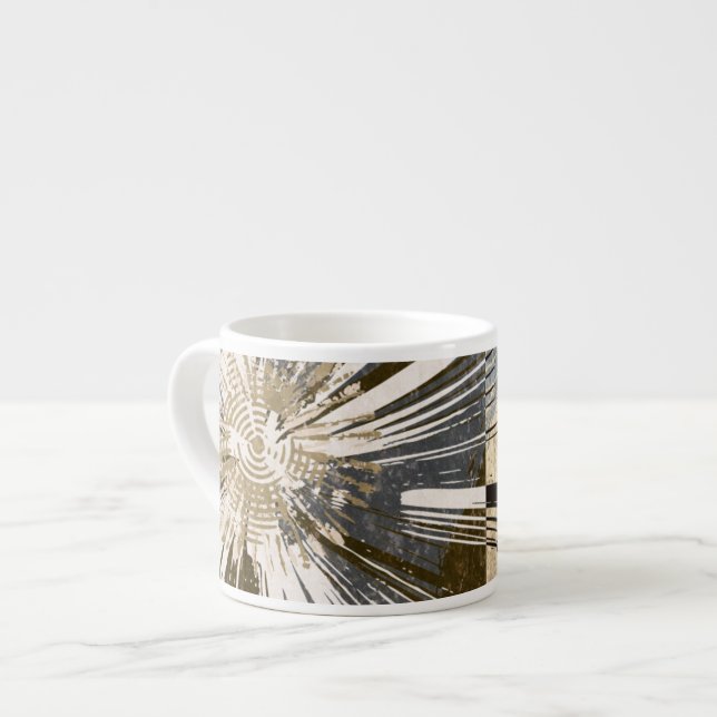 Tasse Expresso Tuiles d'éclatement I (Devant gauche)