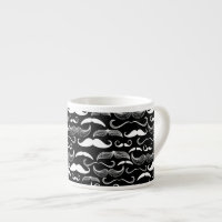Un club des messieurs. Motif de moustache