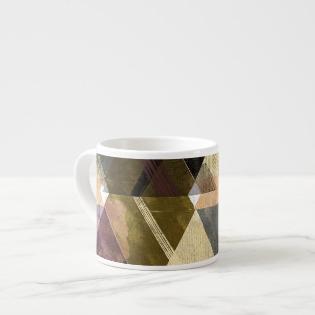 Tasse Expresso Un design abstrait moderne (Devant gauche)
