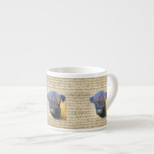 Tasse Expresso Vache de Highland