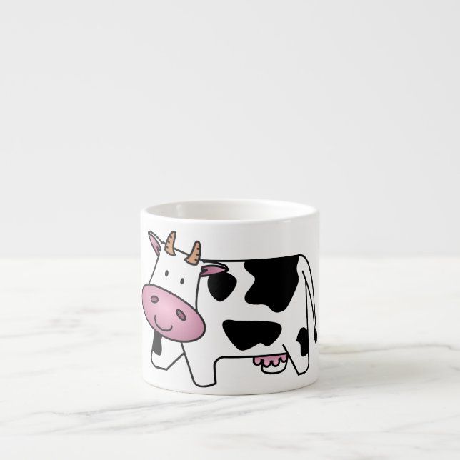 Tasse Expresso Vache heureuse (Devant)