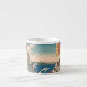 Tasse Expresso Vagues japonaises Naruto Tourbillon Océan Artwork
