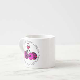 Tasse Expresso Valentine Love Bug