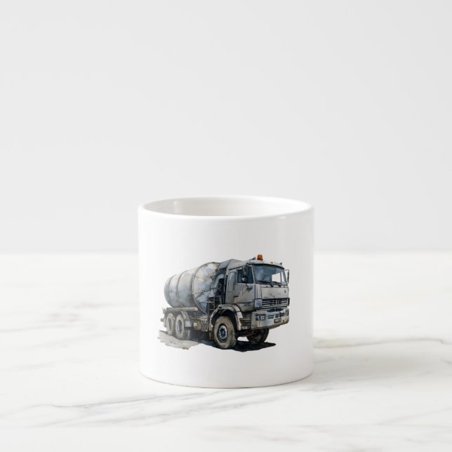 Tasse Expresso Véhicule de construction (Devant)