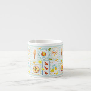Tasse Expresso Vibes d'été méditerranéen