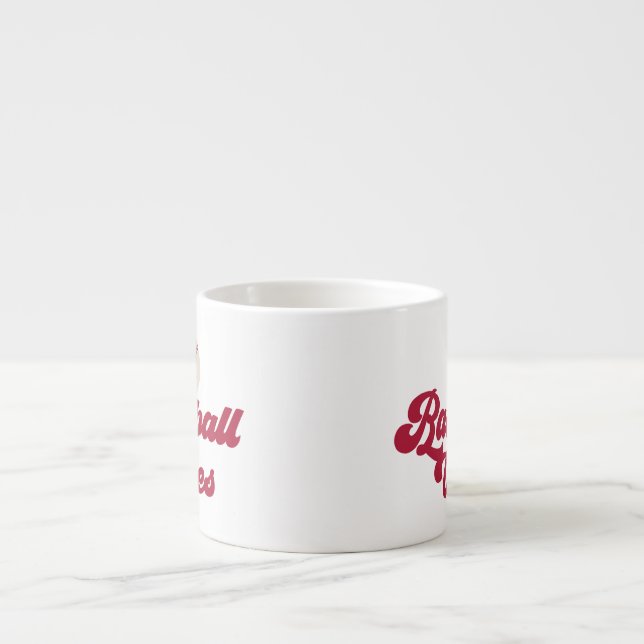 TASSE EXPRESSO VIBLES DE BASEBALL (Devant)