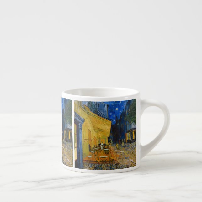 Tasse Expresso Vincent van Gogh - Café Terrasse en soirée (Droite)