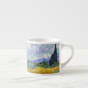 Tasse Expresso Vincent Van Gogh - Champ de blé avec cyprès