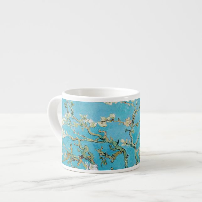 Tasse Expresso Vincent van Gogh - Fleur d'amandes (Devant gauche)