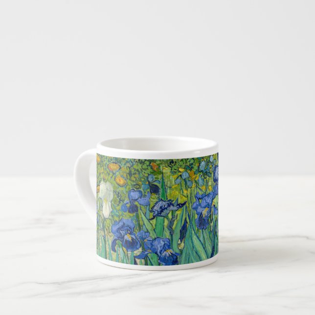 Tasse Expresso Vincent Van Gogh - Irises (Devant gauche)