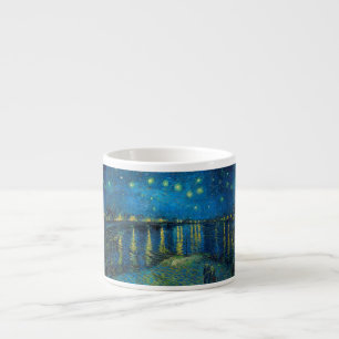 Tasse Expresso Vincent Van Gogh Starry Night Over the Rhone