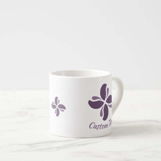 Tasse Expresso Vintage Zen Echo Lilac Kiss (Devant droit)