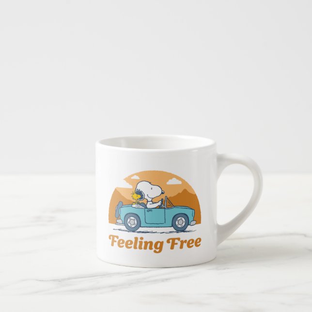Tasse Expresso Voyage sur route | Arachides se sentent libres (Droite)