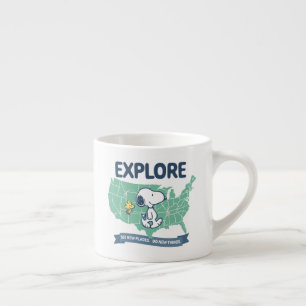 Tasse Expresso Voyage sur route Explorez les cacahuètes