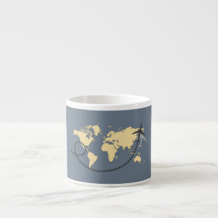 Tasse Expresso Voyons l'illustration du monde